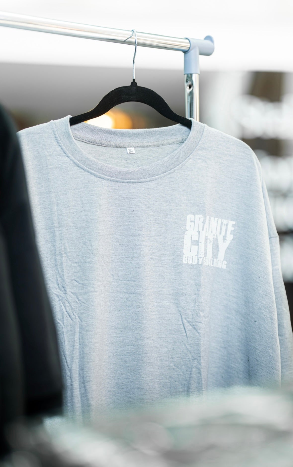 Big Rig white on grey
