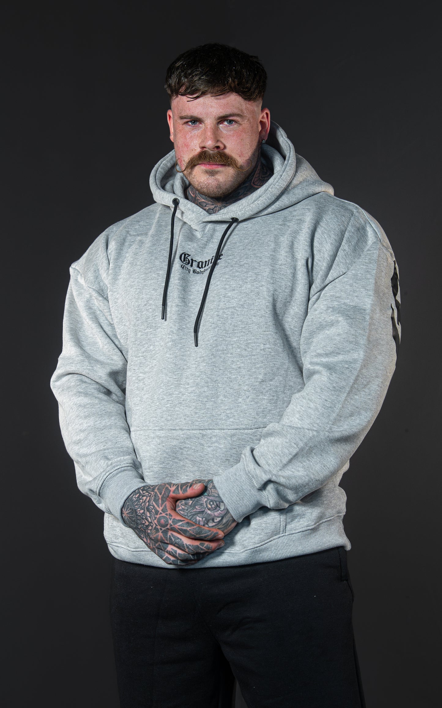 Gothic Grey Hoodie