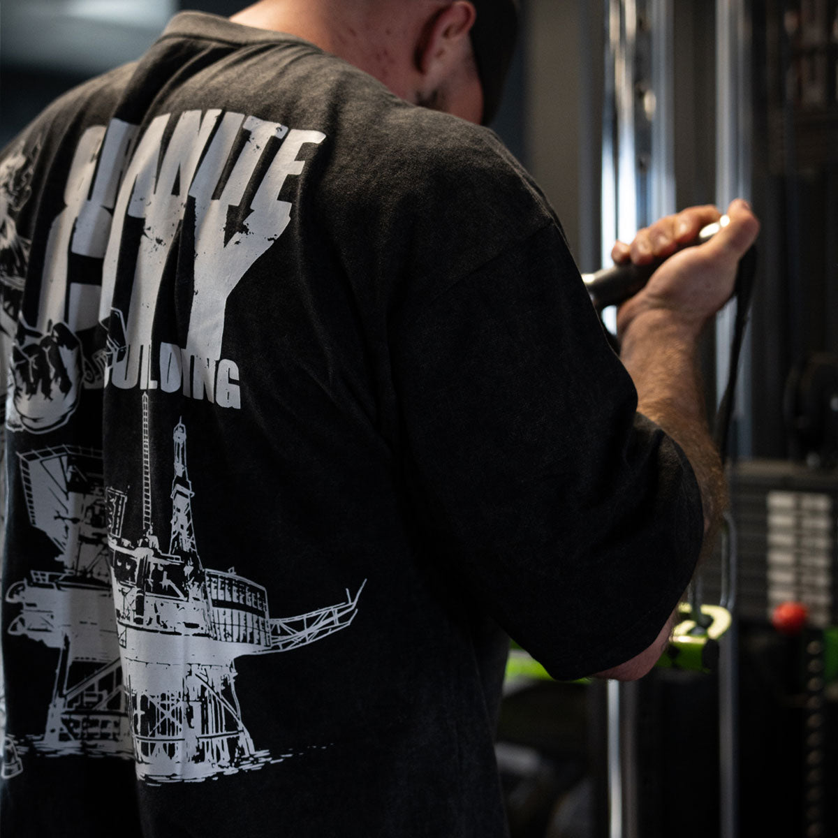 Granite City Classic Oversize Tee (Acid wash)