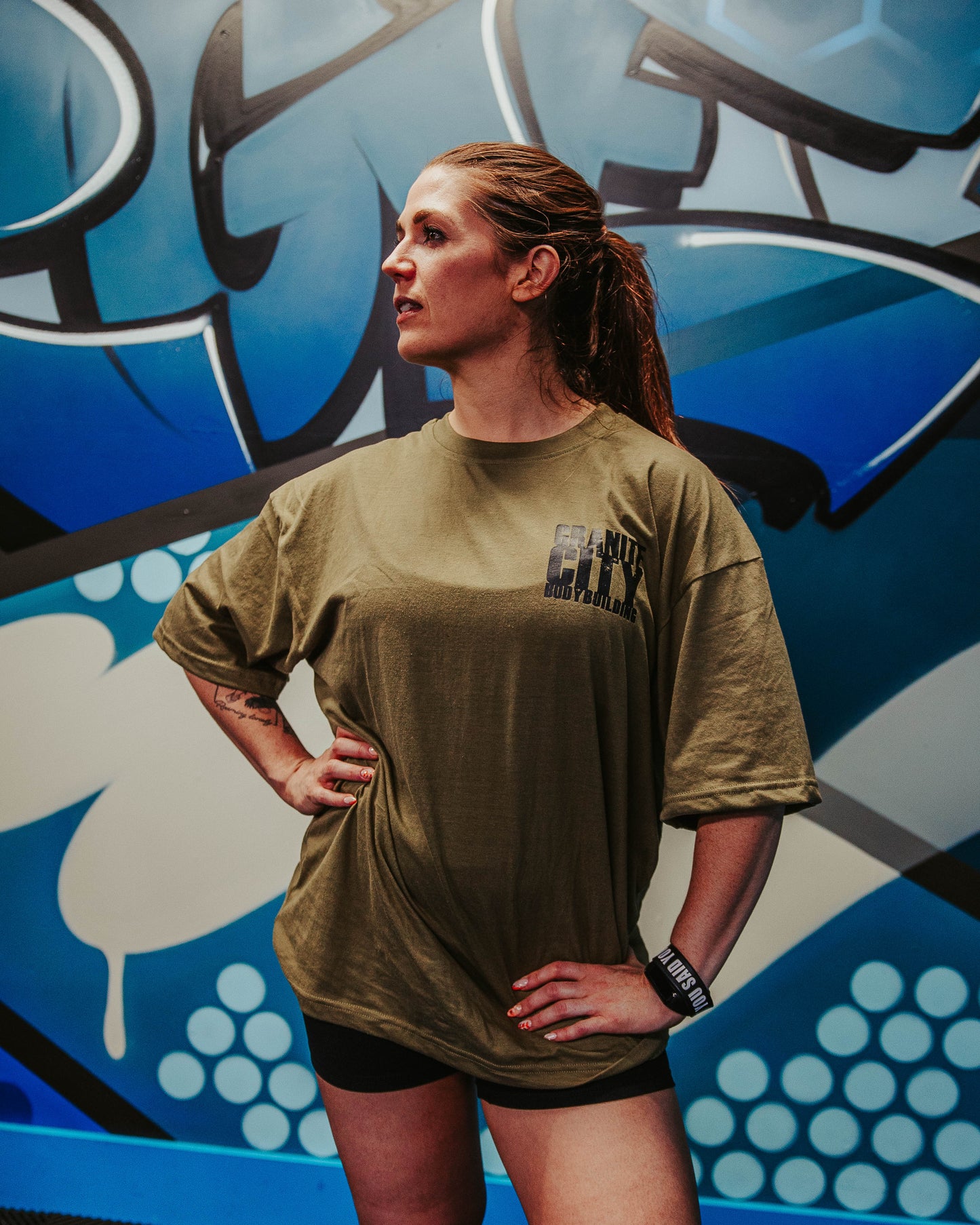 Granite City Classic Oversize Tee (Army Grunt Green) *Limited Edition*