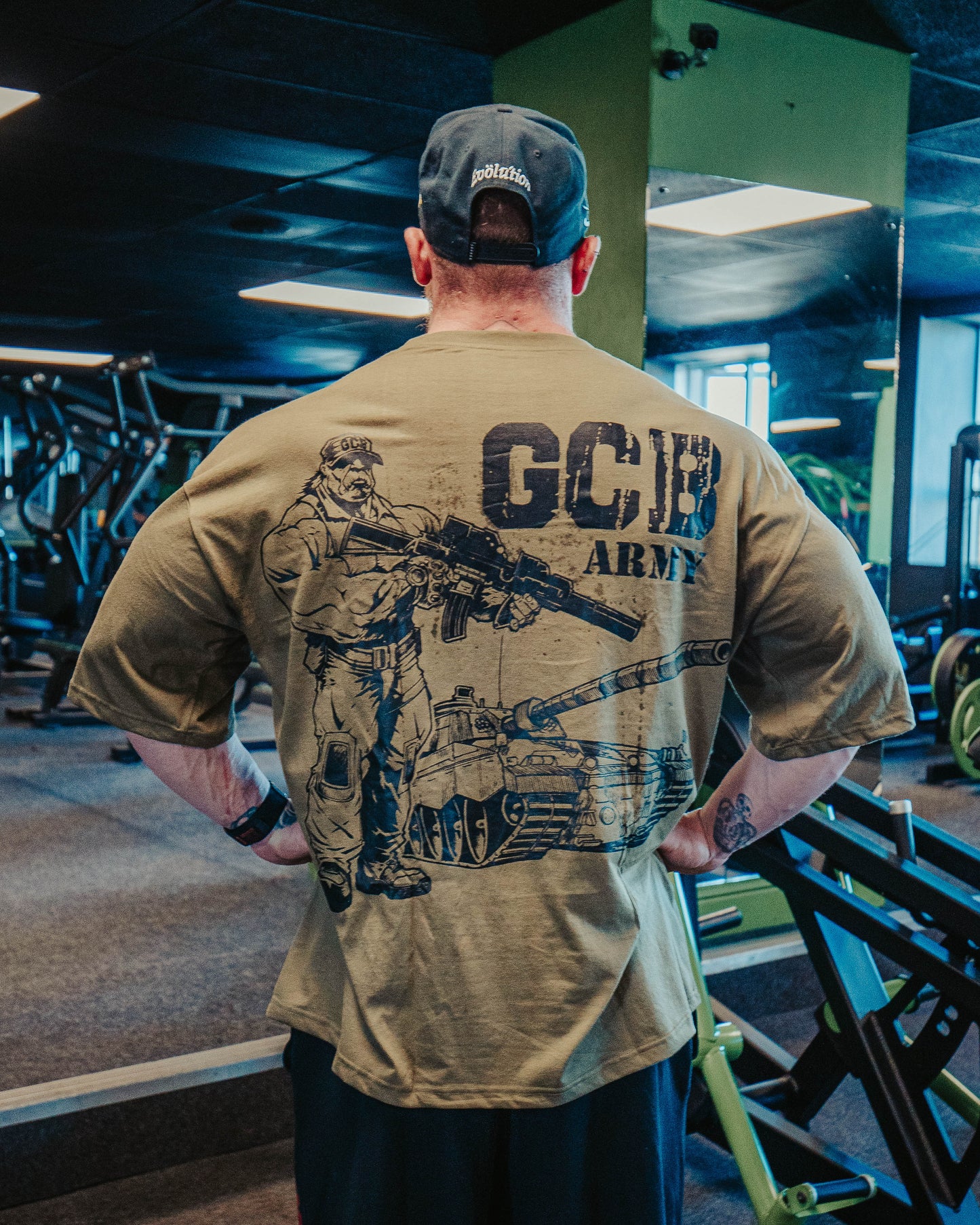 Granite City Classic Oversize Tee (Army Grunt Green) *Limited Edition*