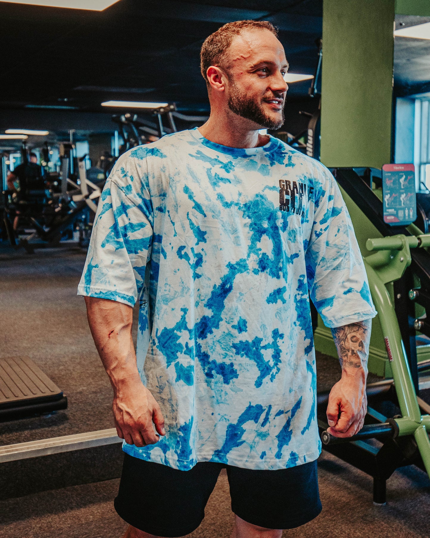 Granite City Classic Oversize Tee (Blue Magic)
