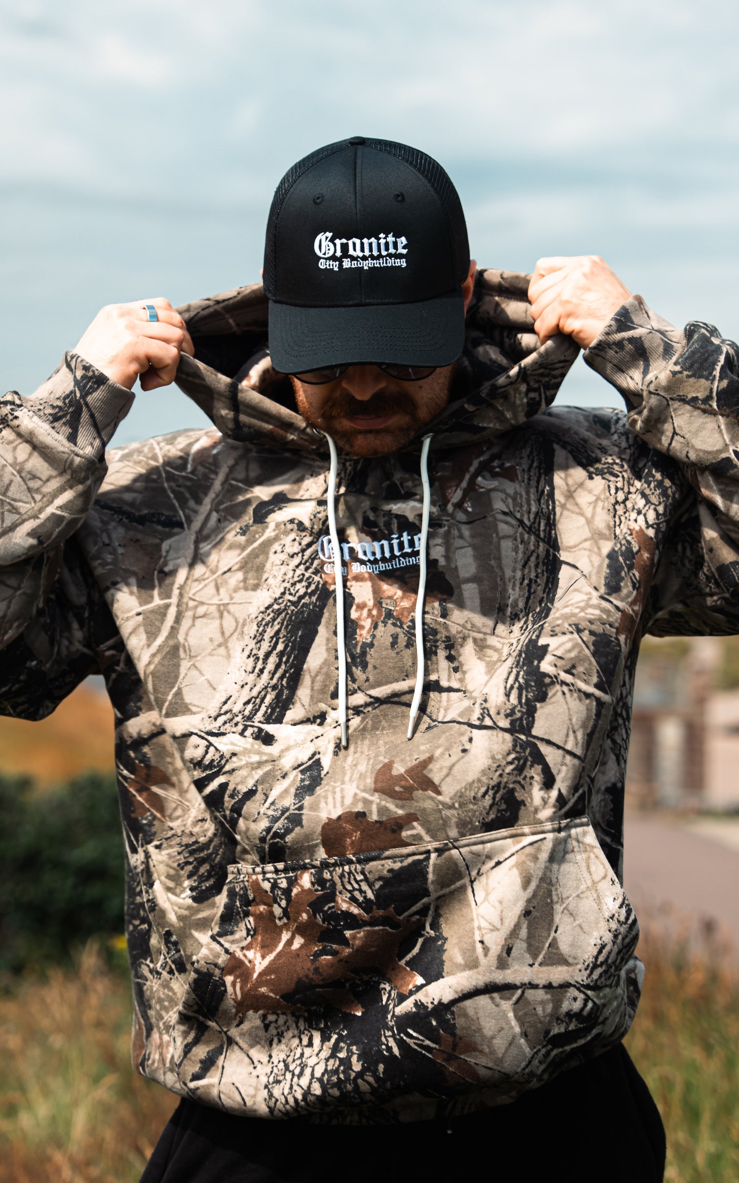 Premium Gothic trucker cap