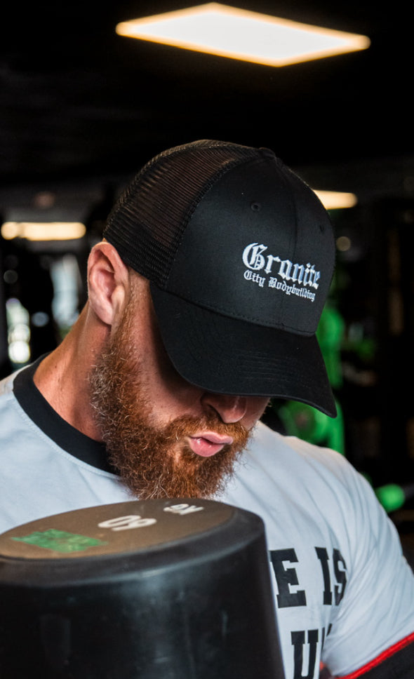 Premium Gothic trucker cap