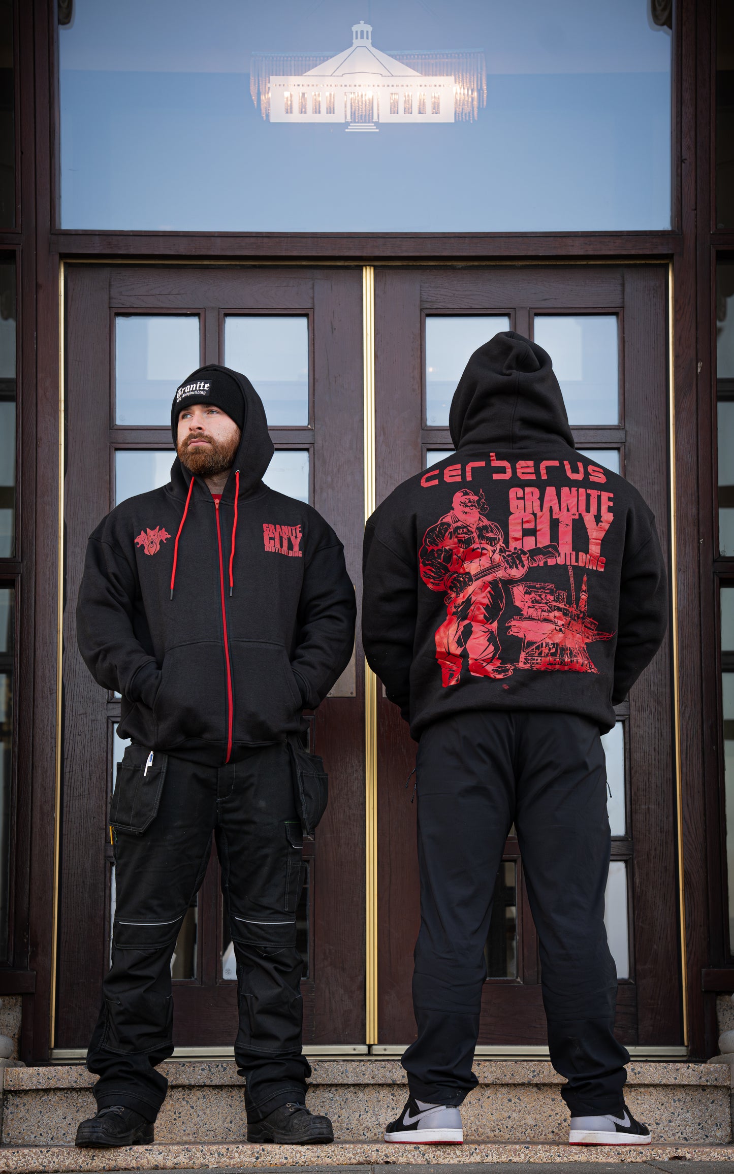 Cerberus x GCB Hardcore hoody