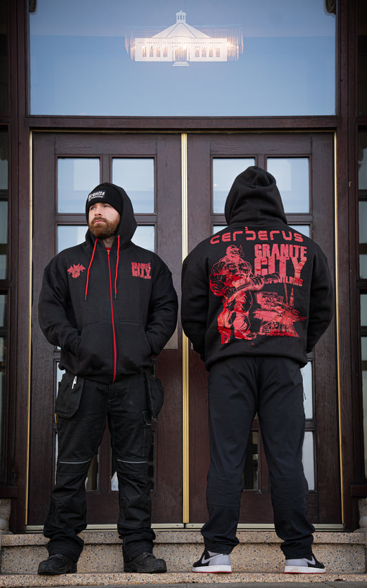 Cerberus x GCB Hardcore hoody